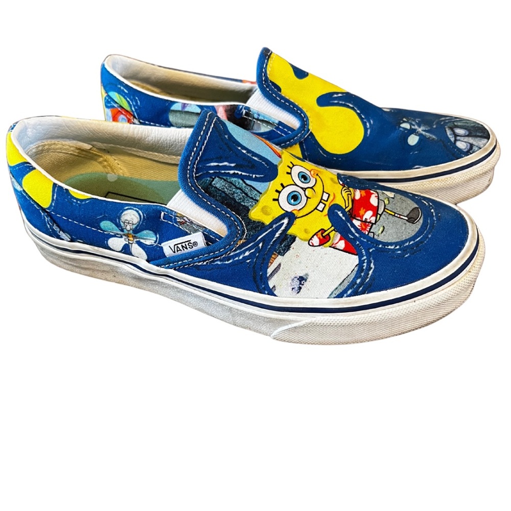 Vans slip on SpongeBob Size men 4.5 women’s 6.0